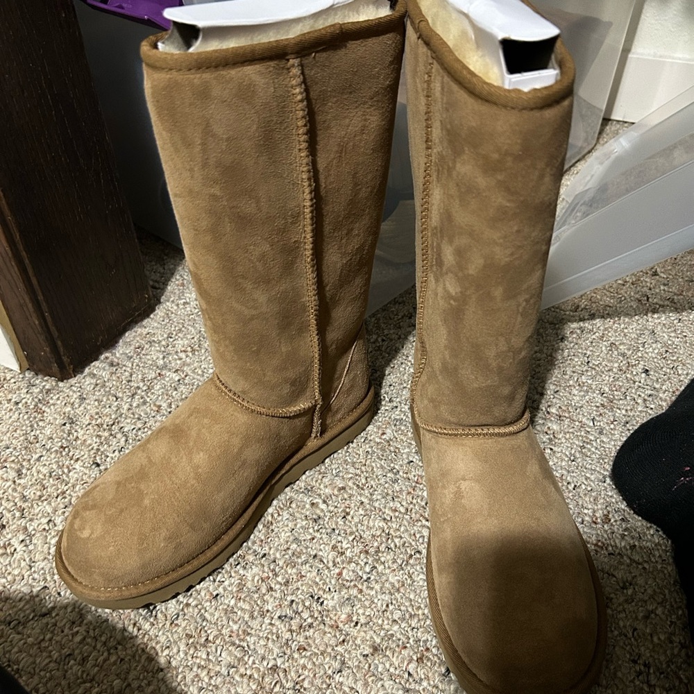 UGG Classic Tan Suede Boots